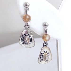 Cowboy Hat Post Earrings